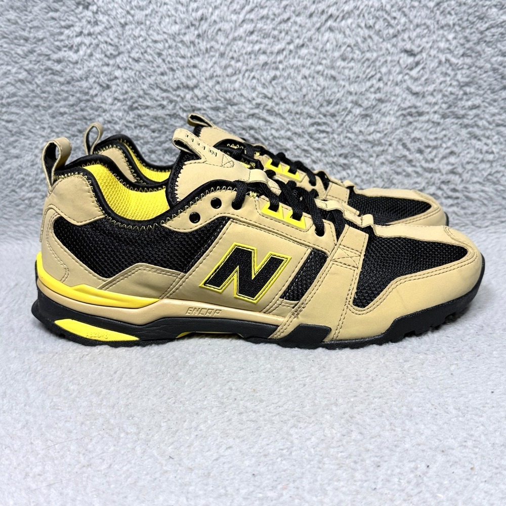 New Balance 008 Mens Size 11 Low Top Trail Running Shoes Tan Black Yellow M008BT